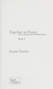 Cover of Together in Prayer by Susan Sayers