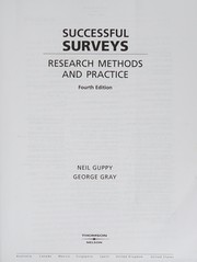 Cover of Successful surveys by George A. Gray
