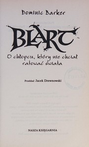 Cover of Blart by Dominic Barker