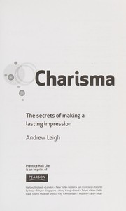Cover of Charisma by Andrew Leigh
