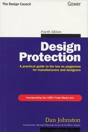 Cover of Design protection by Dan Johnston
