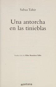 Cover of Antorcha en las Tinieblas by Sabaa Tahir