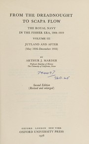 Front cover of From the dreadnought to Scapa Flow by Arthur Jacob Marder