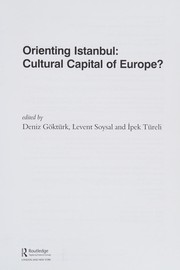 Cover of Orienting Istanbul by Deniz Göktürk