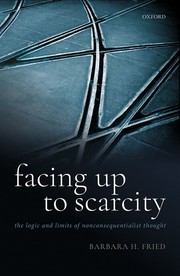 Cover of Facing up to Scarcity by Barbara H. Fried