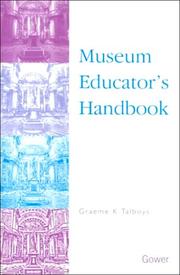 Cover of Museum educator's handbook by Graeme K. Talboys