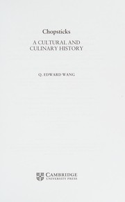 Cover of Chopsticks by Q. Edward Wang