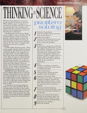 Front cover of Science in Your World 1. Teacher Edition by Jay K. Hackett