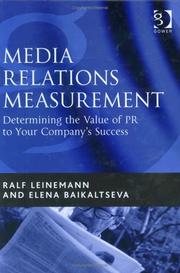Cover of Media Relations Measurement by RALF LEINEMANN