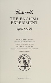 Cover of Boswell by James Boswell