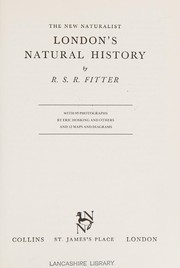 Front cover of London's Natural History by Richard Sidney Richmond Fitter