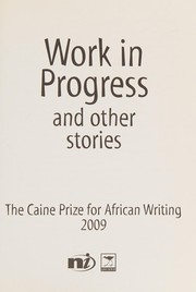 Front cover of Work in progress and other stories by New Internationalist Publication Staff