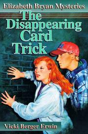 Front cover of The disappearing card trick by Vicki Berger Erwin