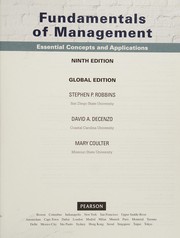 Front cover of Fundamentals of Management, Global Edition by Stephen P. Robbins