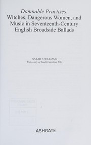 Cover of Damnable Practises by Sarah F. Williams