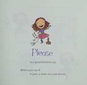 Front cover of Please is a good word to say by Barbara M. Joosse