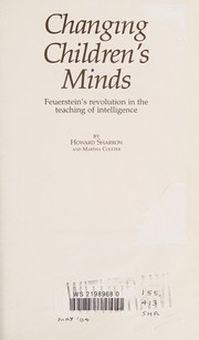 Cover of Changing children's minds by Howard Sharron