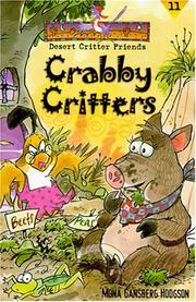 Front cover of Crabby critters by Mona Gansberg Hodgson