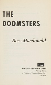 Cover of The doomsters by Ross Macdonald