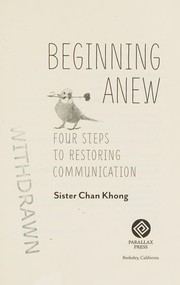Cover of Beginning Anew by Thích Nhất Hạnh