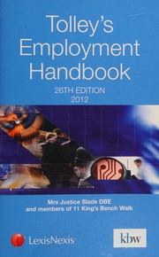 Front cover of Tolley's employment handbook by 11 KBW Chambers