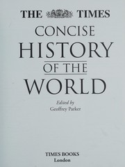 Front cover of The Times concise history of the world by Geoffrey Parker