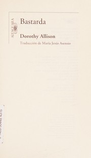 Cover of Bastarda by Dorothy Allison