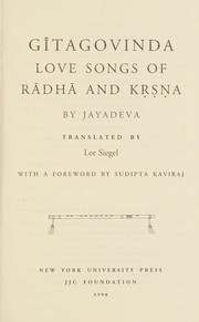 Cover of Gitagovinda by Jayadeva