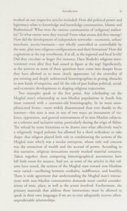 Cover of Religious interactions in Mughal India by Vasudha Dalmia