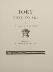 Cover of Joey goes to sea by Alan Villiers
