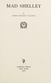 Cover of Mad Shelley by James Ramsey Ullman