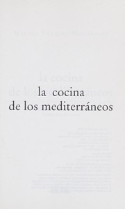 Cover of La cocina de los mediterráneos by Manuel Vázquez Montalbán