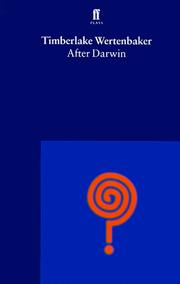 Cover of After Darwin by Timberlake Wertenbaker