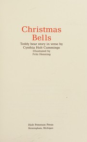 Front cover of Christmas bells by Cynthia Holt Cummings