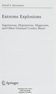 Cover of Extreme Explosions by David S. Stevenson