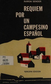 Front cover of Réquiem por un campesino español by Ramón J. Sender