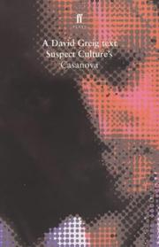 Cover of Casanova by David Greig