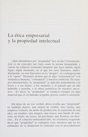 Front cover of Saber Vender Saber - La Propiedadad Intelectual by Alejo Jose G. Sison