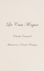 Front cover of La casa magica by Claudia Carbonell