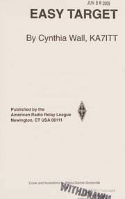 Cover of Easy target by Cynthia Wall