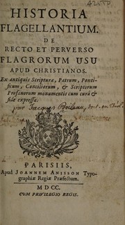 Cover of Histoire des flagellans by Jacques Boileau