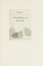 Cover of The four foundations of mindfulness in plain English by Henepola Gunaratana