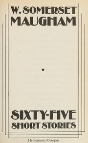 Front cover of 65 short stories by William Somerset Maugham