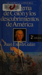Front cover of El enigma de Colón y los descubrimientos de América by Juan Eslava Galán