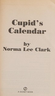 Cover of Cupid's Calendar by Norma Lee Clark