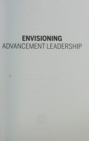 Front cover of Envisioning Advancement Leadership by Deborah Parker-Johnson
