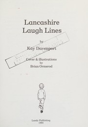 Front cover of Lancashire Laugh Lines by Kay Davenport