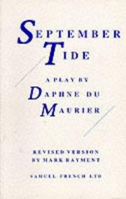 Cover of September tide by Daphne du Maurier