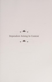 Cover of Dependent arising in context by Linda S. Blanchard