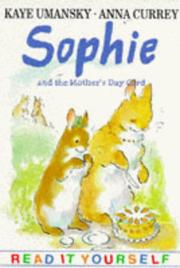 Front cover of Sophie and the Mother's Day Card (Read It Yourself) by Kaye Umansky